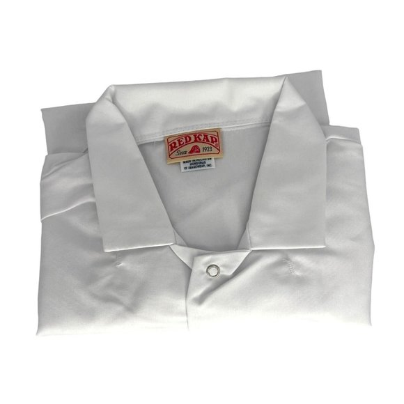 Red Kap Lab Coat Unisex White 80/20 KP7FWH2 Size M Never Worn - Picture 2 of 5